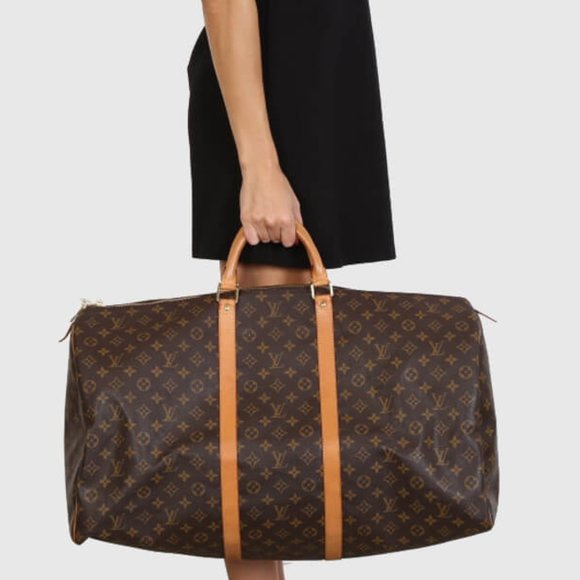 Auth Louis Vuitton Keepall 55 Travel #27014L36 - Picture 1 of 10